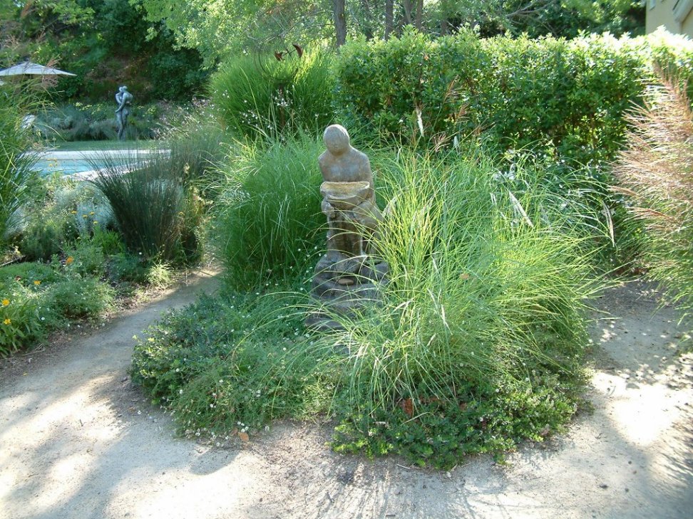 Sculpture Hidden in the Grasses