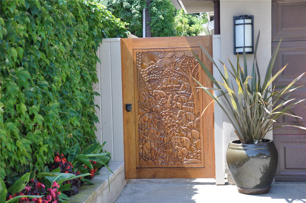 Wood Carvings Gate Two